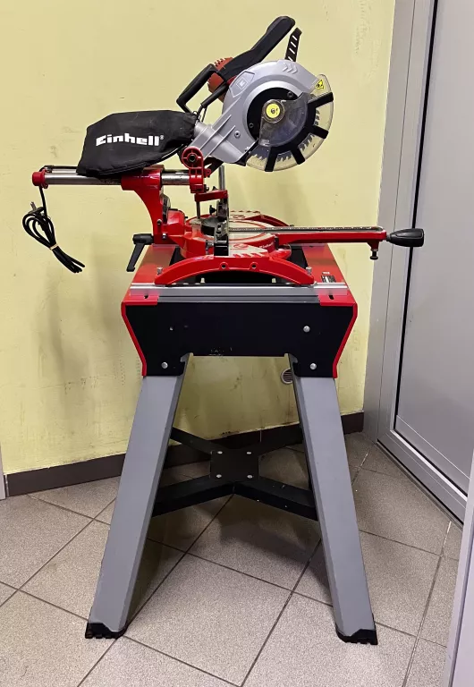 PIŁA UKOŚNICA EINHELL TC-SM 2131 DUAL + STOJAK (ODBIÓR OSOBISTY!) SPRAWNA!
