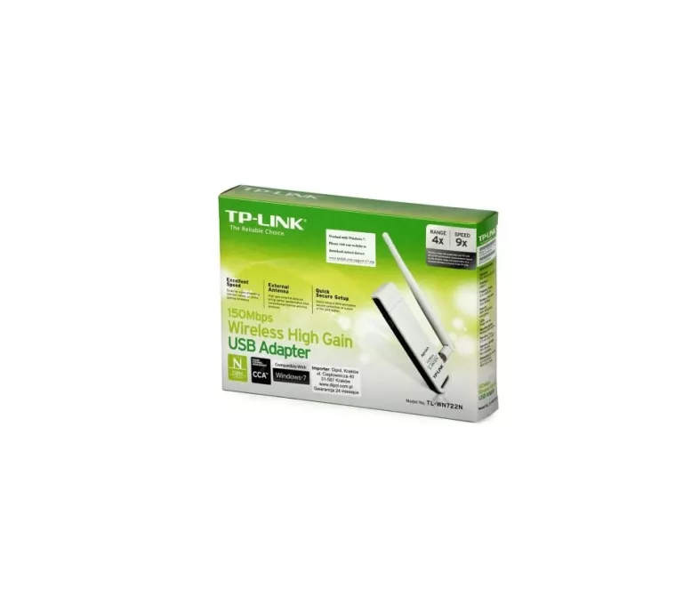 KARTA SIECIOWA TP-LINK TL-WN722N WIFI N USB