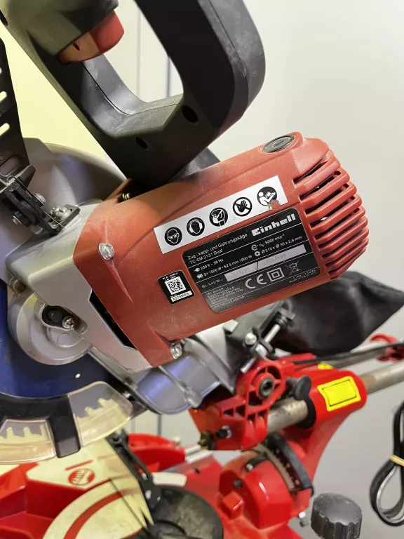 PIŁA UKOŚNICA EINHELL TC-SM 2131 DUAL + STOJAK (ODBIÓR OSOBISTY!) SPRAWNA!
