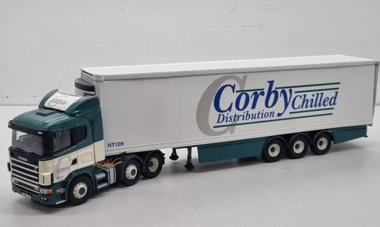 KOLEKCJONERSKA CIĘŻARÓWKA SCANIA FRIDE TRAILER CC12216 - CORGI