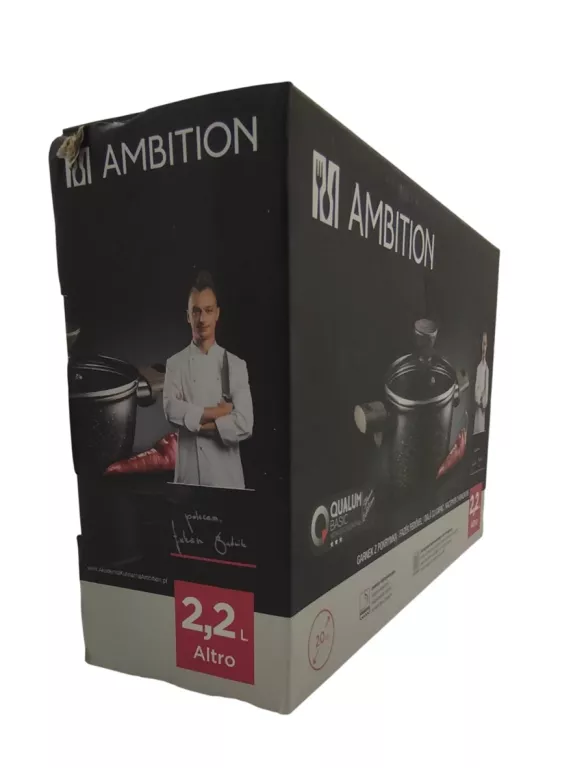 GARNEK AMBITION ALTRO 2,2L Z PRZYKRYWKĄ