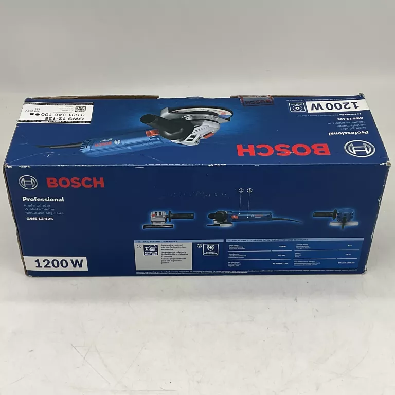 SZLIFIERKA KĄTOWA KĄTÓWKA DIAX 1200W BOSCH GWS 12-125