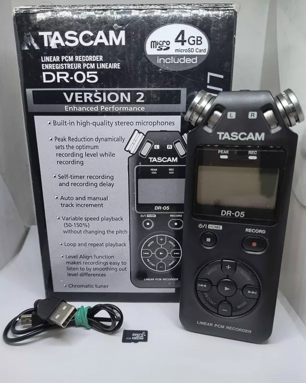 DYKTAFON TASCAM DR-05