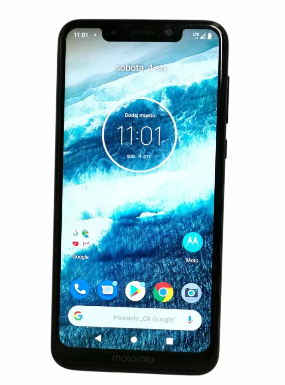 TELEFON MOTOROLA ONE XT1941-4 64+4 GB CZARNY