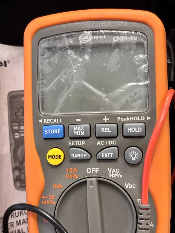 SONEL CMM-40 MULTIMETR PRZEMYSŁOWY ETUI