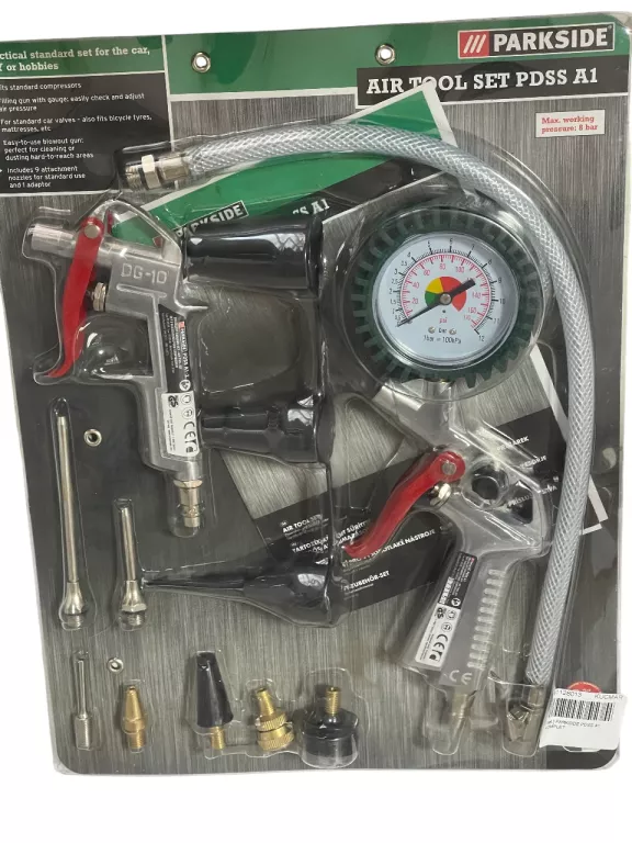 ZESTAW PNEUMATYCZNY PARKSIDE SET PDSS A1