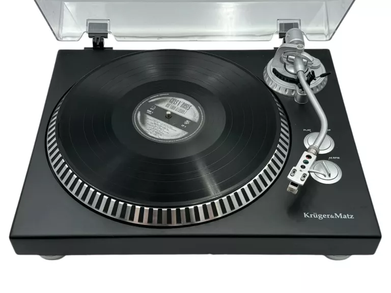 GRAMOFON KRUGER&MATZ TT-602 KM0517 CZARNY