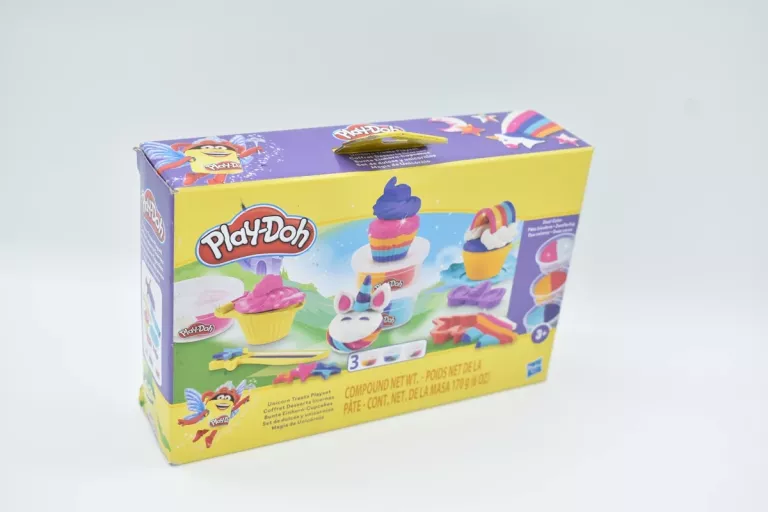 PLAY-DOH CIASTOLINA ZESTAW JEDNOROŻEC MAGICZNE BABECZKI HASBRO F3617