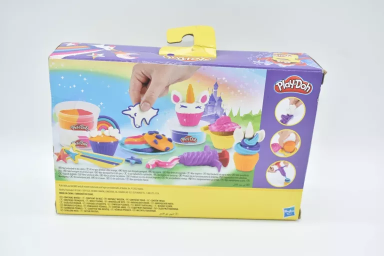 PLAY-DOH CIASTOLINA ZESTAW JEDNOROŻEC MAGICZNE BABECZKI HASBRO F3617