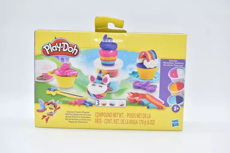 PLAY-DOH CIASTOLINA ZESTAW JEDNOROŻEC MAGICZNE BABECZKI HASBRO F3617
