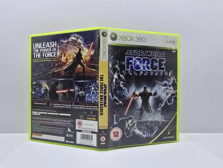 GRA XBOX360 STAR WARS THE FORCE UNLEASHED