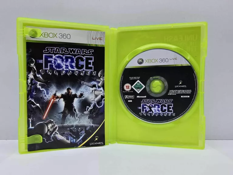 GRA XBOX360 STAR WARS THE FORCE UNLEASHED