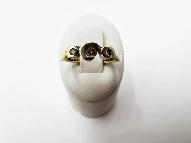 ZŁOTY PIERŚCIONEK Z CYRKONIAMI P.585/2,03G/R.12