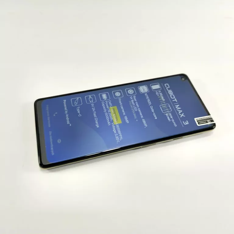 SMARTFON CUBOT MAX 3 4 GB / 64 GB 4G (LTE) ZIELONY