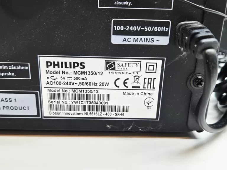 WIEŻA PHILIPS MCM1350/12