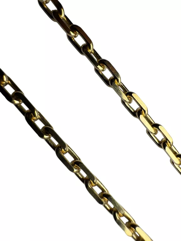 ZŁOTY ŁAŃCUSZEK PRÓBY 585 SPLOT ANKIER 50CM 2,5MM
