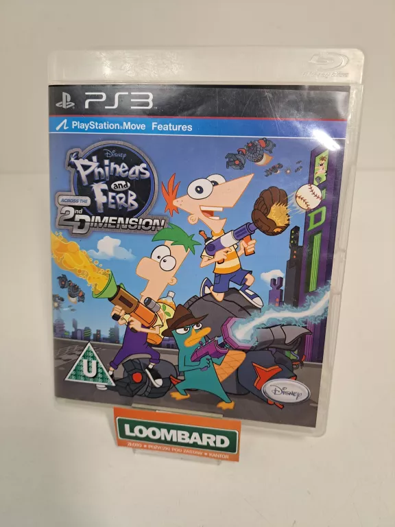 GRA PS3 PHINEAS AND FERB ACROSS THE 2ND DIMENSION