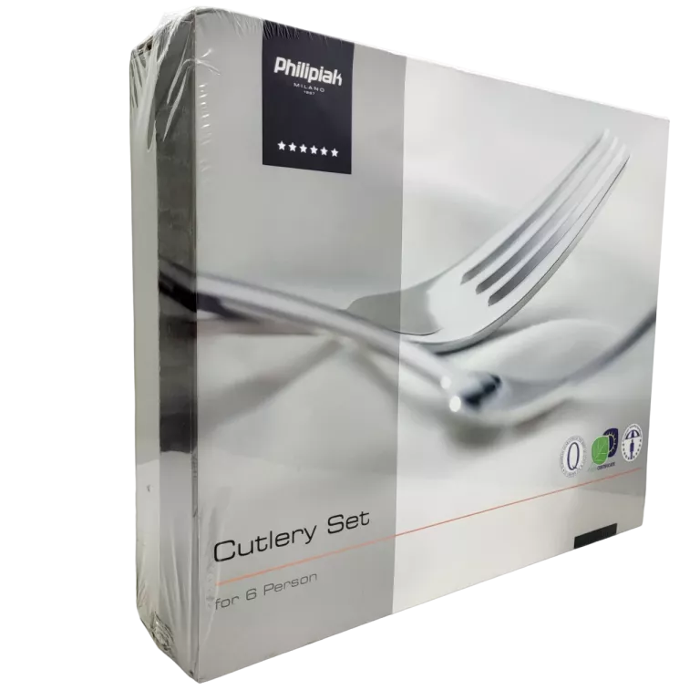 SZTUĆCE PHILIPIAK MILANO CUTLERY SET DLA 6 OSÓB