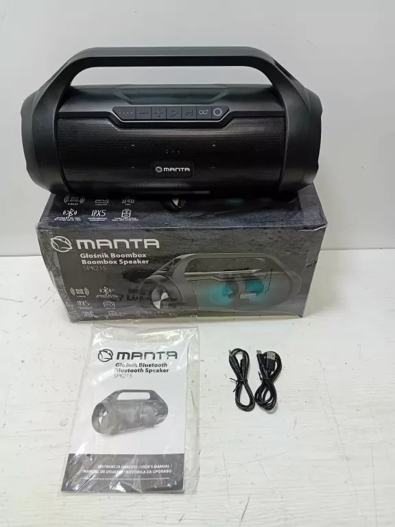 GŁOŚNIK MOBILNY MANTA SPK215