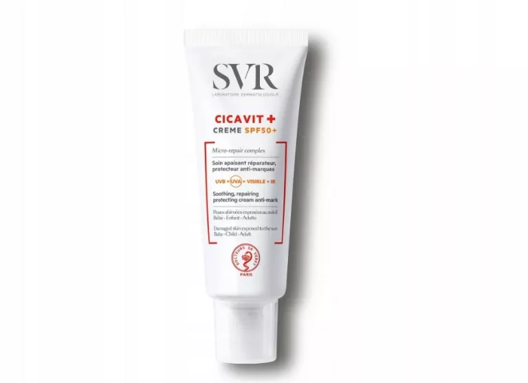 SVR CICAVIT+ CREME, KREM KOJĄCO-REGENERUJĄCY, SPF 50+, 40ML