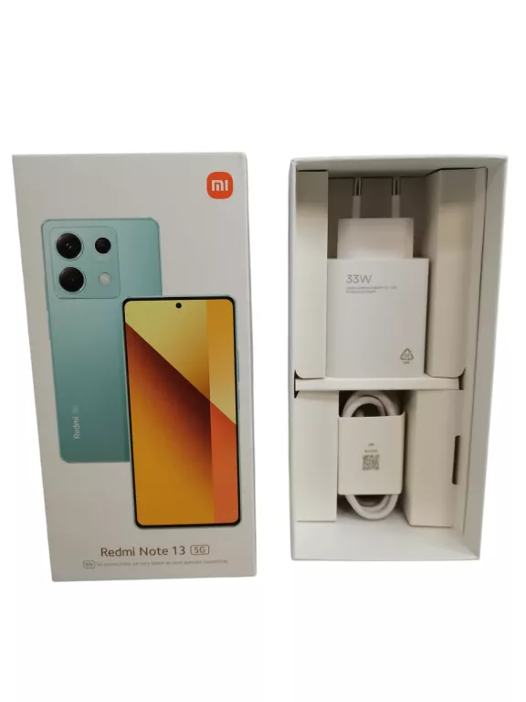 TELEFON XIAOMI REDMI NOTE 13 5G 8/256GB KOMPLET