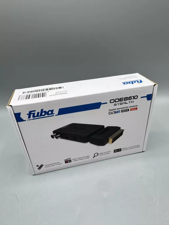TUNER DEKODER DVB-T2 H.265 HEVC FUBA MINI ODE861 KOMPLET