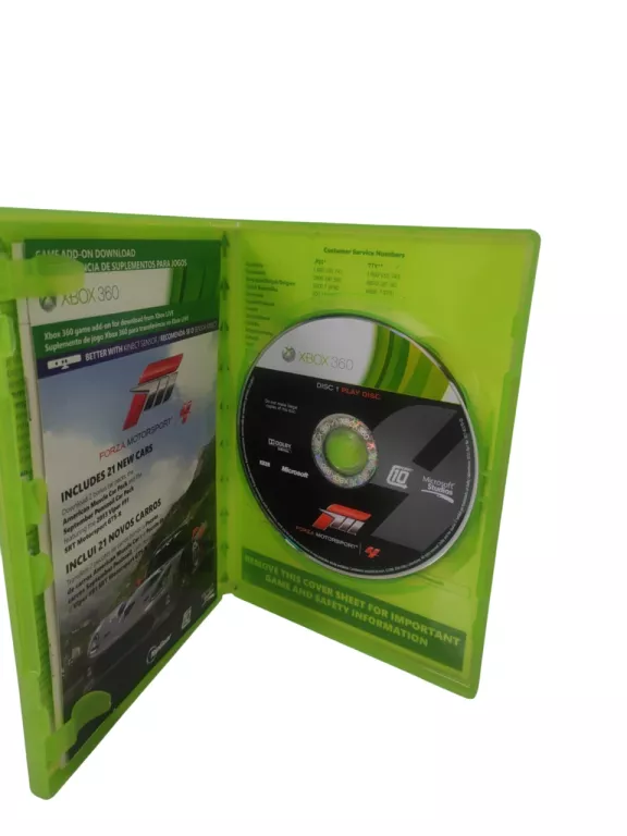 GRA XBOX 360 FORZA MOTORSPORT 4 RACUNG GAME OF THE YEAR EDITION