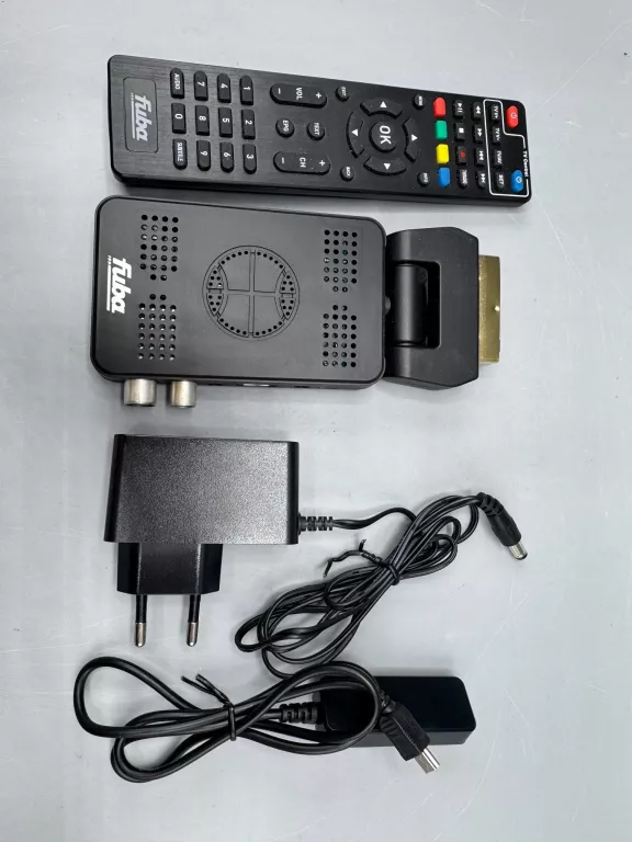 TUNER DEKODER DVB-T2 H.265 HEVC FUBA MINI ODE861 KOMPLET