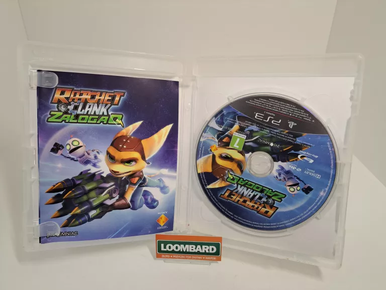 GRA PS3 RATCHET & CLANK ZAŁOGA Q