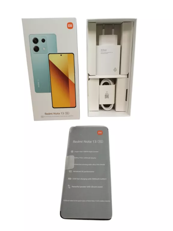 TELEFON XIAOMI REDMI NOTE 13 5G 8/256GB KOMPLET