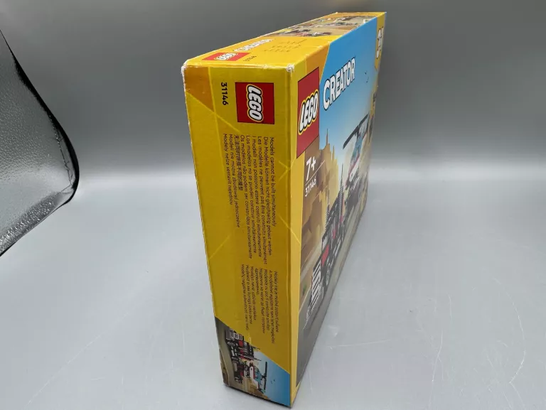 LEGO CREATOR 31146 CIĘŻARÓWKA Z PLATFORMĄ I HELIKOPTEREM