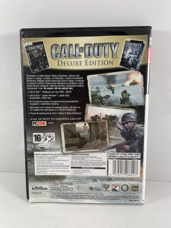 GRA NA PC CALL OF DUTY DELUXE EDITION