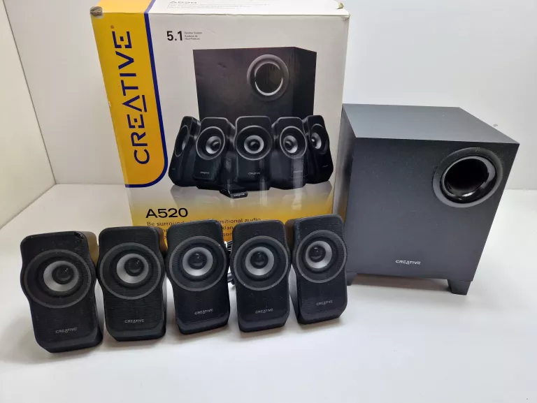 ZESTAW GŁOŚNIKOW CREATIVE A520