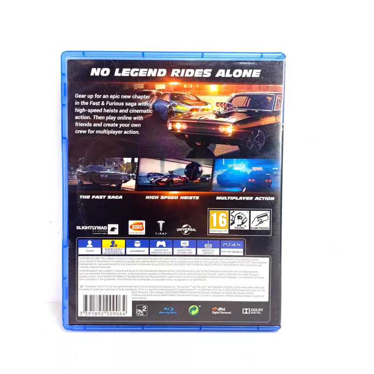 FAST & FURIOUS CROSSROADS SZYBCY I WŚCIEKLI PS4