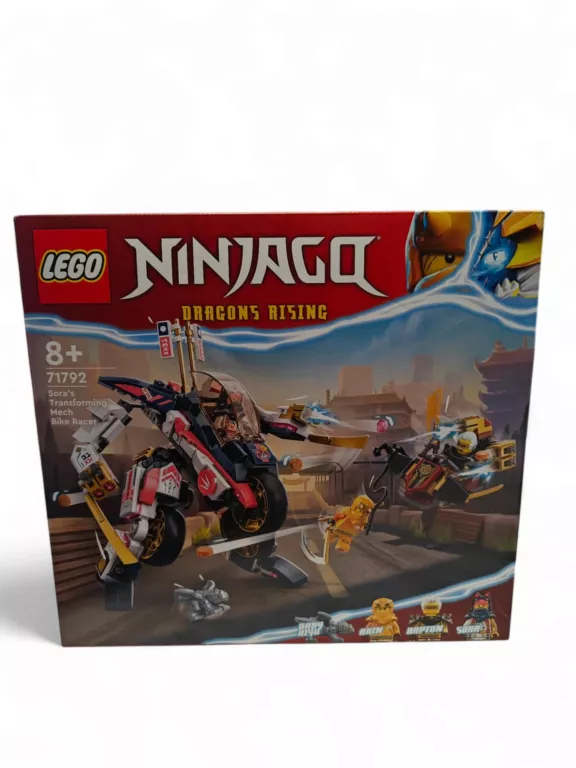 LEGO NINJAGO 71792 MECH SORA'S MOTOCYKL WYŚCIGOWY