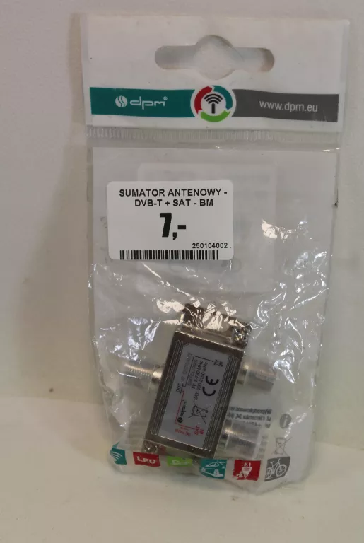 SUMATOR ANTENOWY - DVB-T + SAT - BM FCCOMB 5900672655124