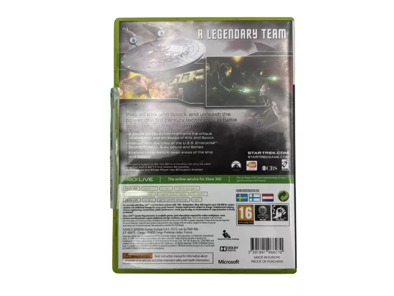 GRA XBOX 360 STAR TREK