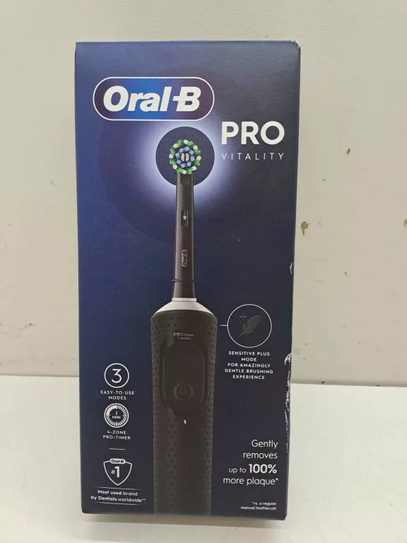 SZCZOTECZKA ELEKTRYCZNA ORAL B PRO VITALITY 3757 KOMPLET NIEOTWIERANA