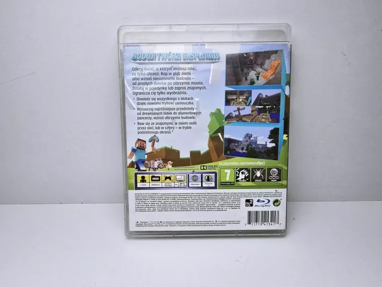 GRA MINECRAFT PS3