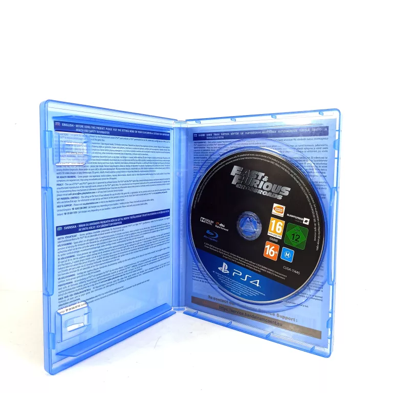 FAST & FURIOUS CROSSROADS SZYBCY I WŚCIEKLI PS4