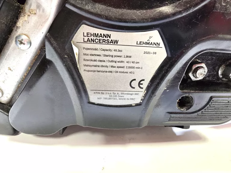 PIŁA SPALINOWA LEHMAN LANCETSAW
