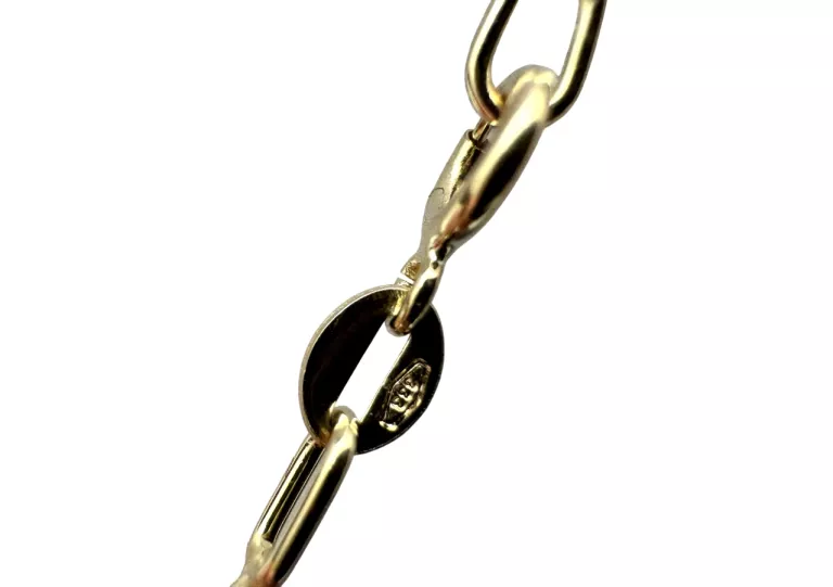 ZŁOTY ŁAŃCUSZEK Z ZAWIESZKĄ WAGA 333 | 0,85G | 41CM