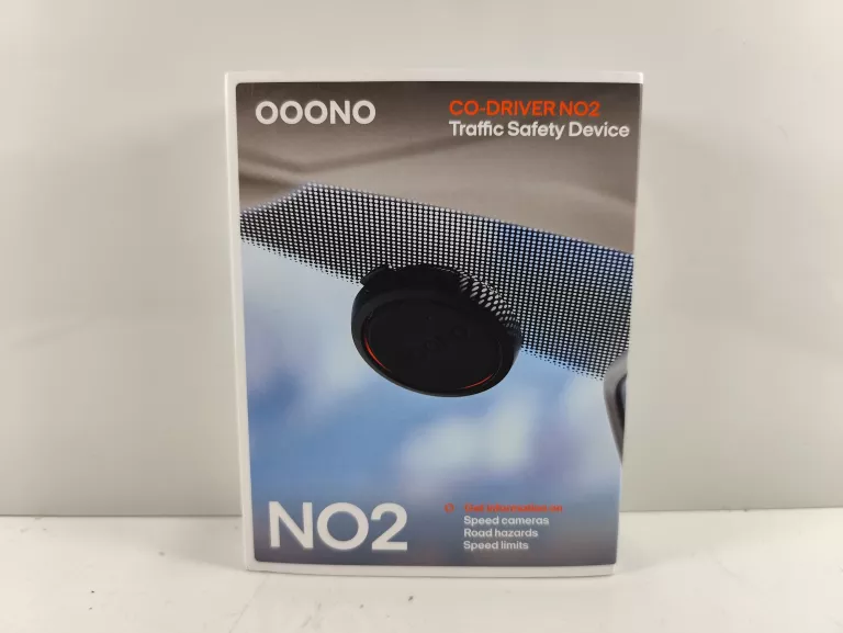 OOONO CO-DRIVER NO2 ALARM DROGOWY ANTYRADAR CZARNY