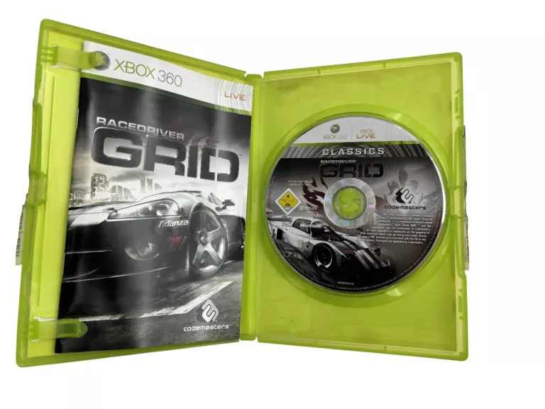 GRA XBOX 360 RACE DRIVER GRID
