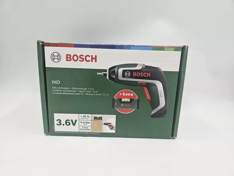 WKRĘTAK AKUMULATOROWY BOSCH IXO 7 3.6V KOMPLET