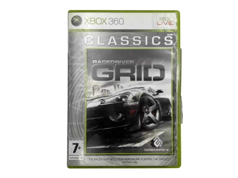 GRA XBOX 360 RACE DRIVER GRID
