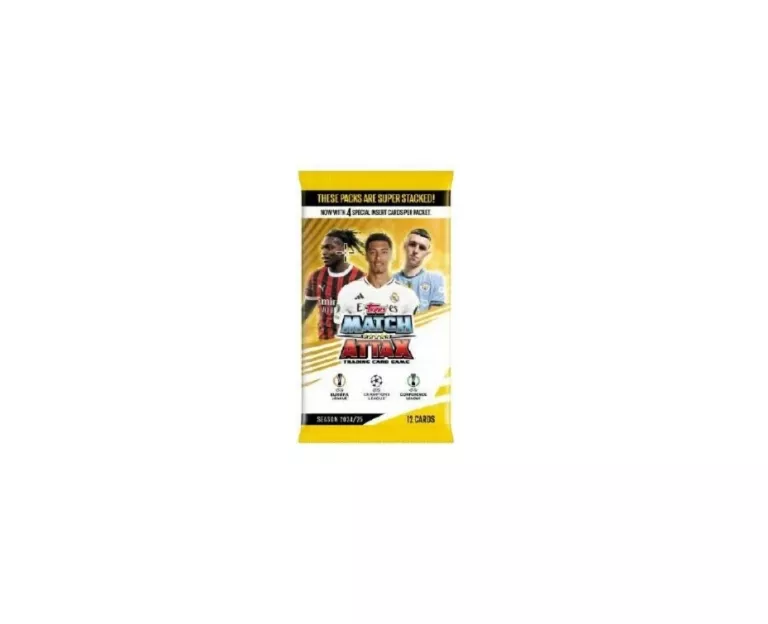 UEFA CHAMPIONS LEAGUE MATCH ATTAX ZESTAW 12 KART