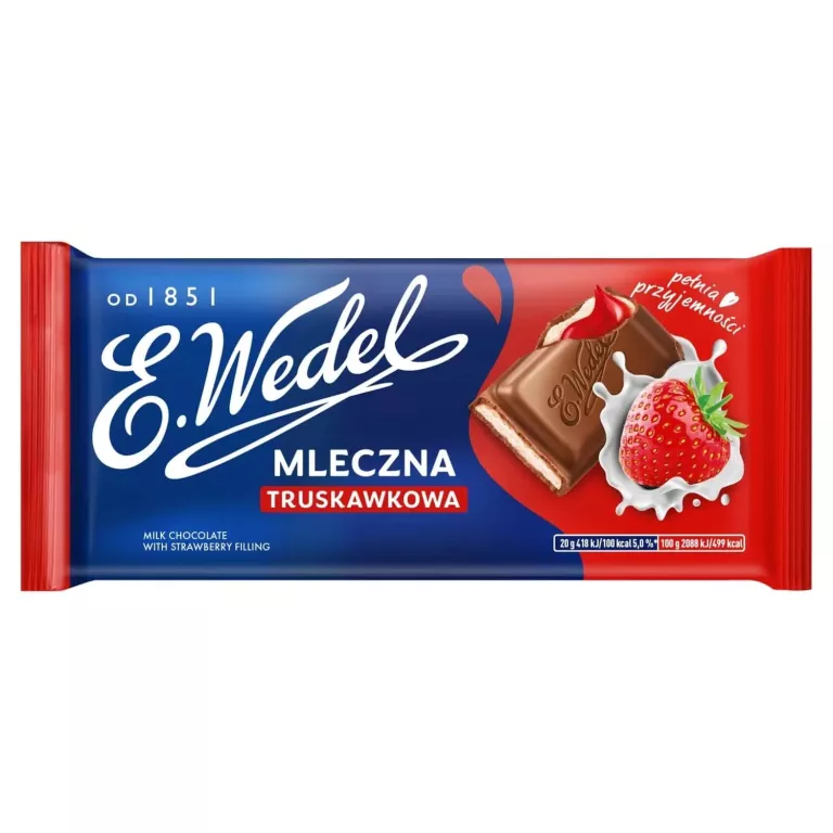 E.WEDEL MLECZNA TRUSKAWKOWA