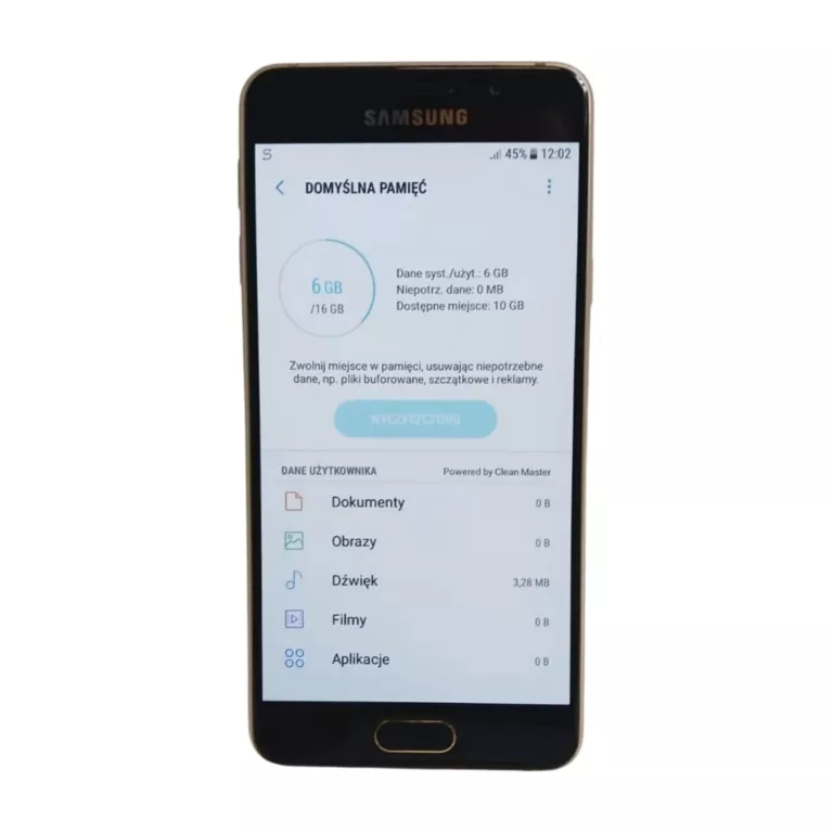 TELEFON SAMSUNG GALAXY A3 2016 SM-A310F ZŁOTY