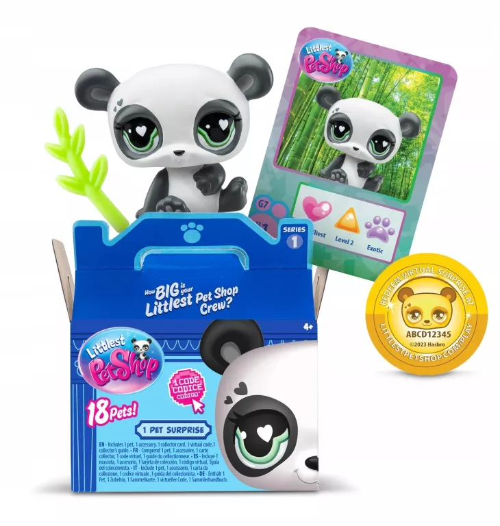 LITTLEST PET SHOP FIGURKA SURPRISE PACK BOX